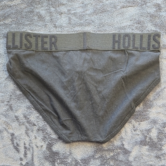 Hollister Black Briefs Contoured Pouch - Picture 3 of 3